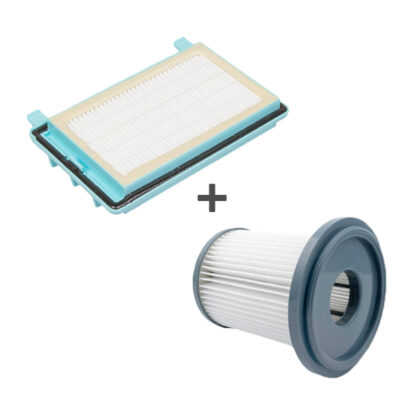 Комплект фільтрів HEPA 2 шт. FC8047 + FC8044/01 для пилососів Philips 432200493320, 432200039090 - Зображення 2