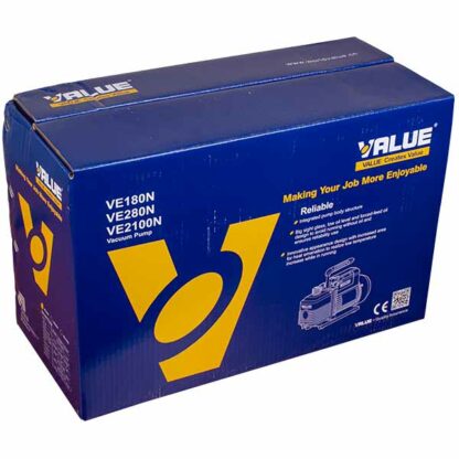 Вакуумний насос Value VE-180 (1 ступ./226 л/хв.) - Зображення 6