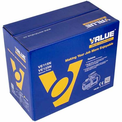 Вакумний насос Value VE-125 (1 ступ., 70 літ/хв.) - Зображення 7