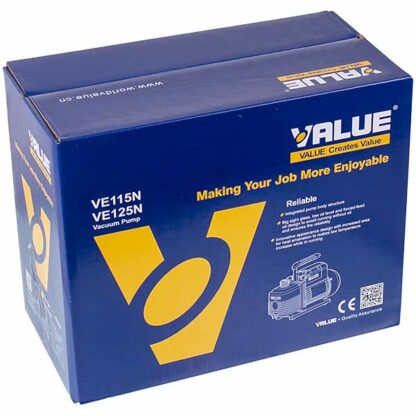 Вакуумний насос Value VE-115 (1 ступ./57 л/хв.) - Зображення 7